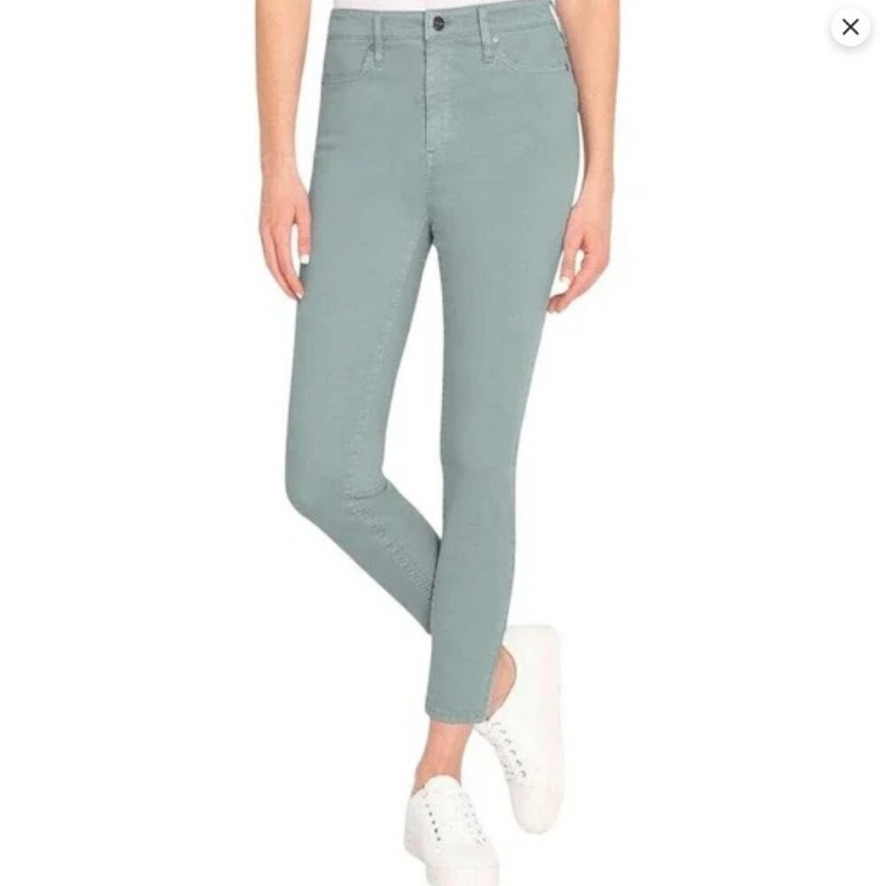 Buffalo David Bitton Havana High Rise Soft Stretch Ankle Pant Size 6/28 #2137